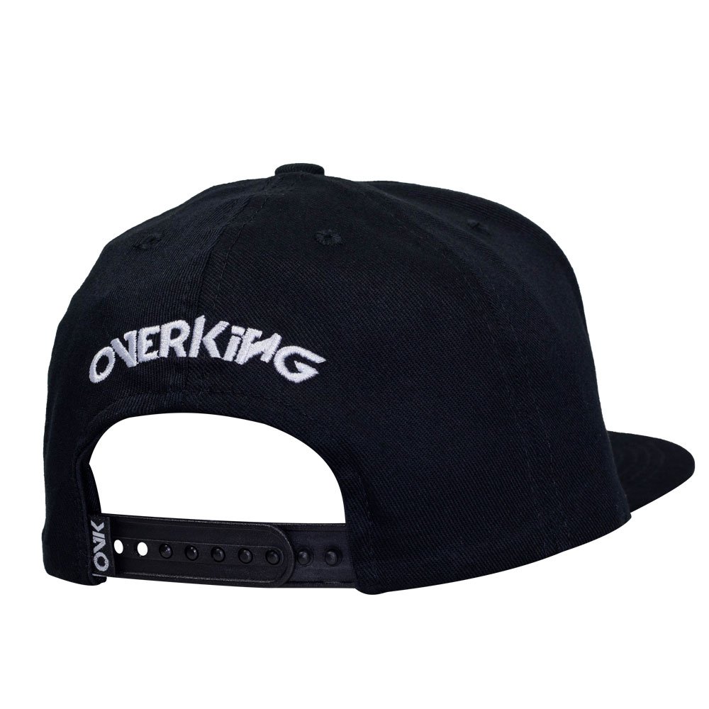 Boné Overking Brooklyn Aba Reta Snapback Preto Preto 2