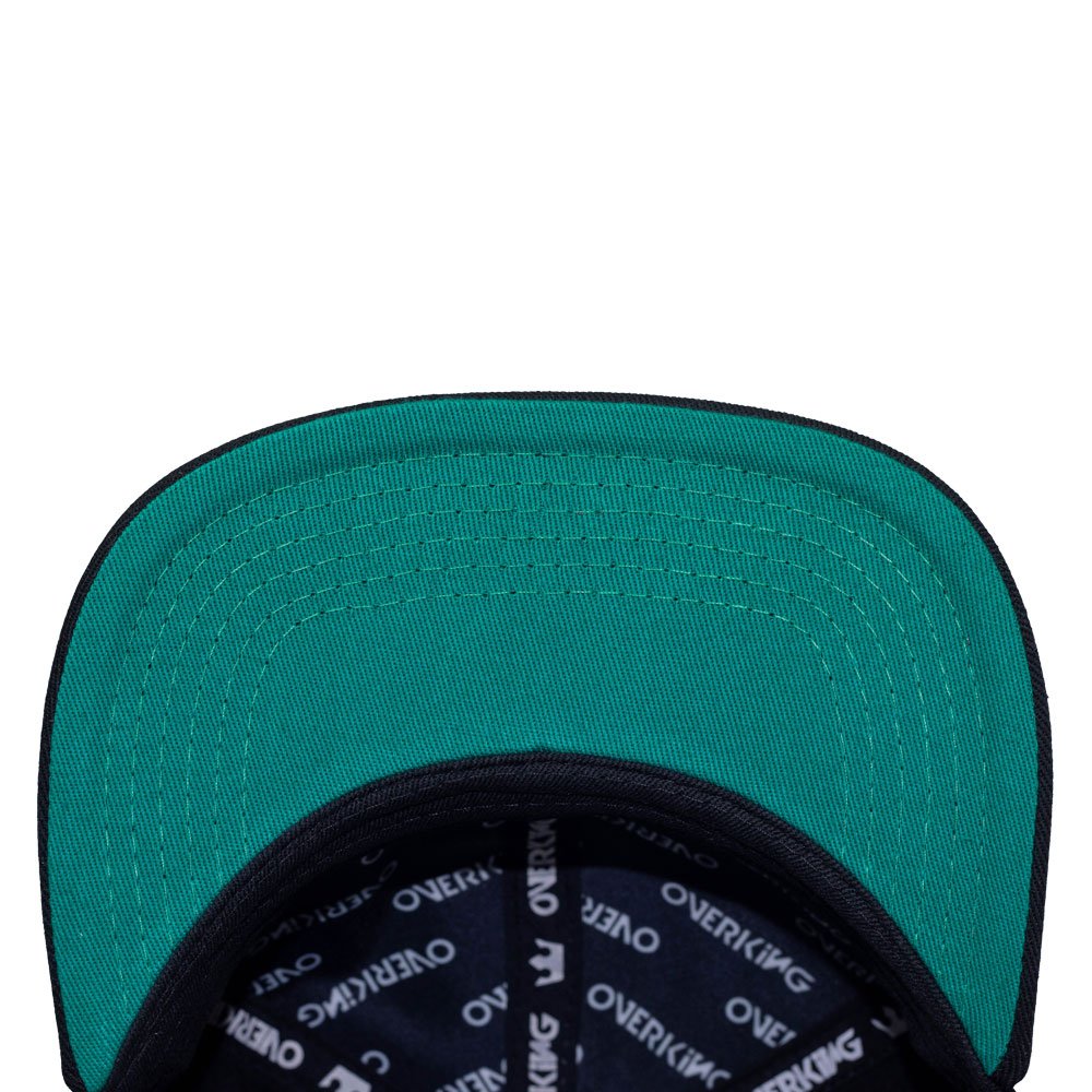 Boné Overking Brooklyn Aba Reta Snapback Preto Preto 4