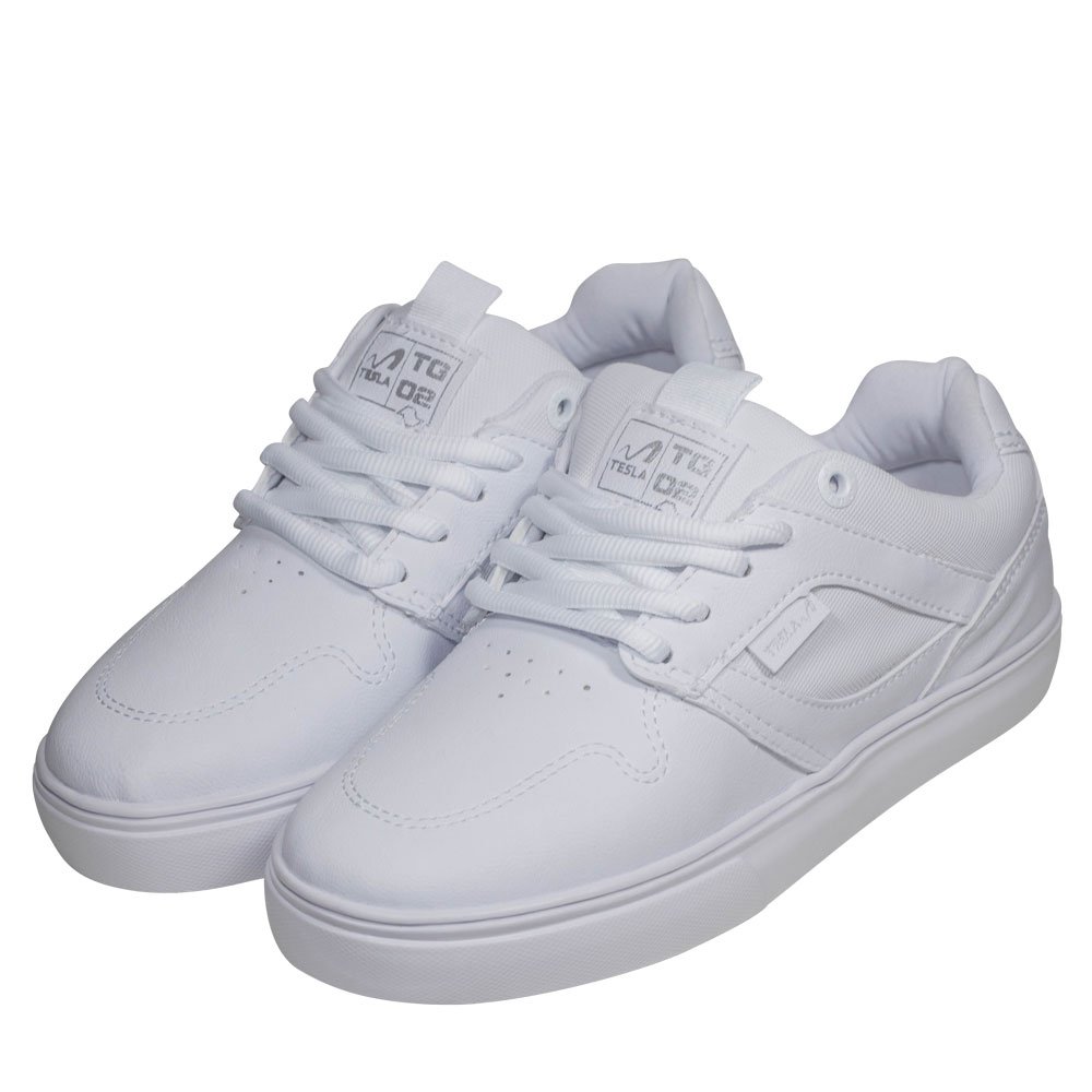 Tênis Tesla Tg 02 All White Branco Branco 5