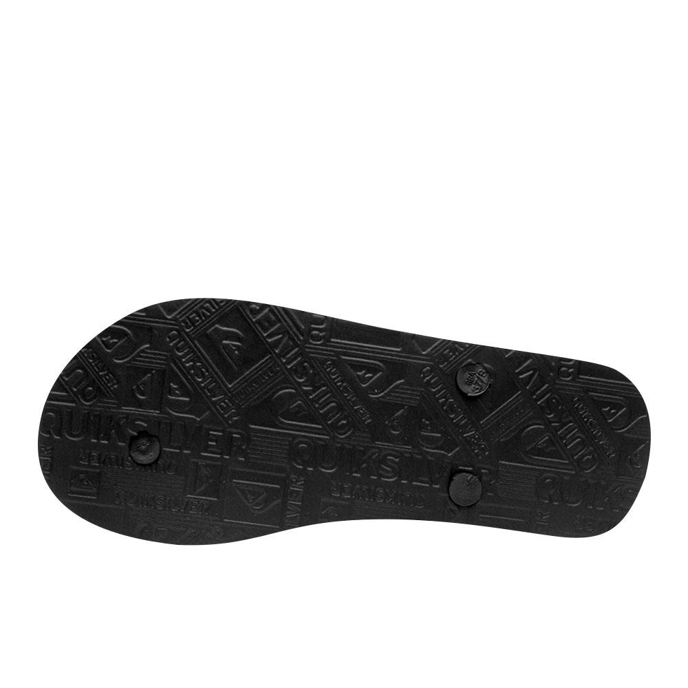 Chinelo Quiksilver Malokai Word Block Masculino 1452 Preto 4