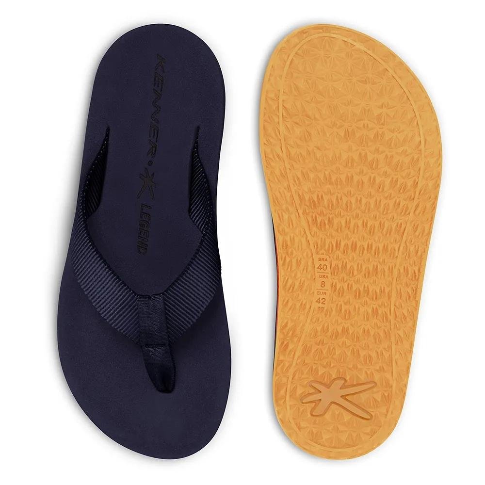 Chinelo Sandália Kenner Legend Prime TCN04 Marinho / Crepe Azul 4