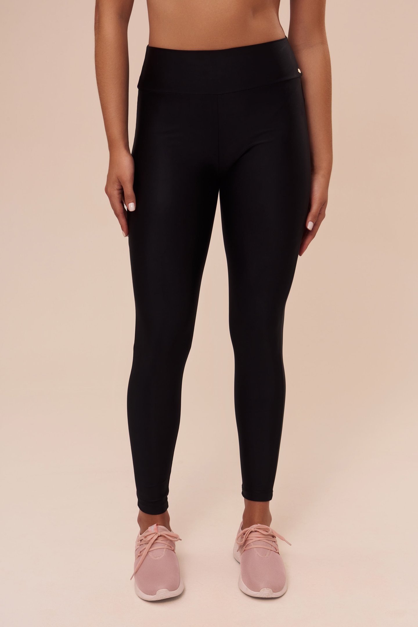 Legging Básica com Saia Acoplada Blush Rosa