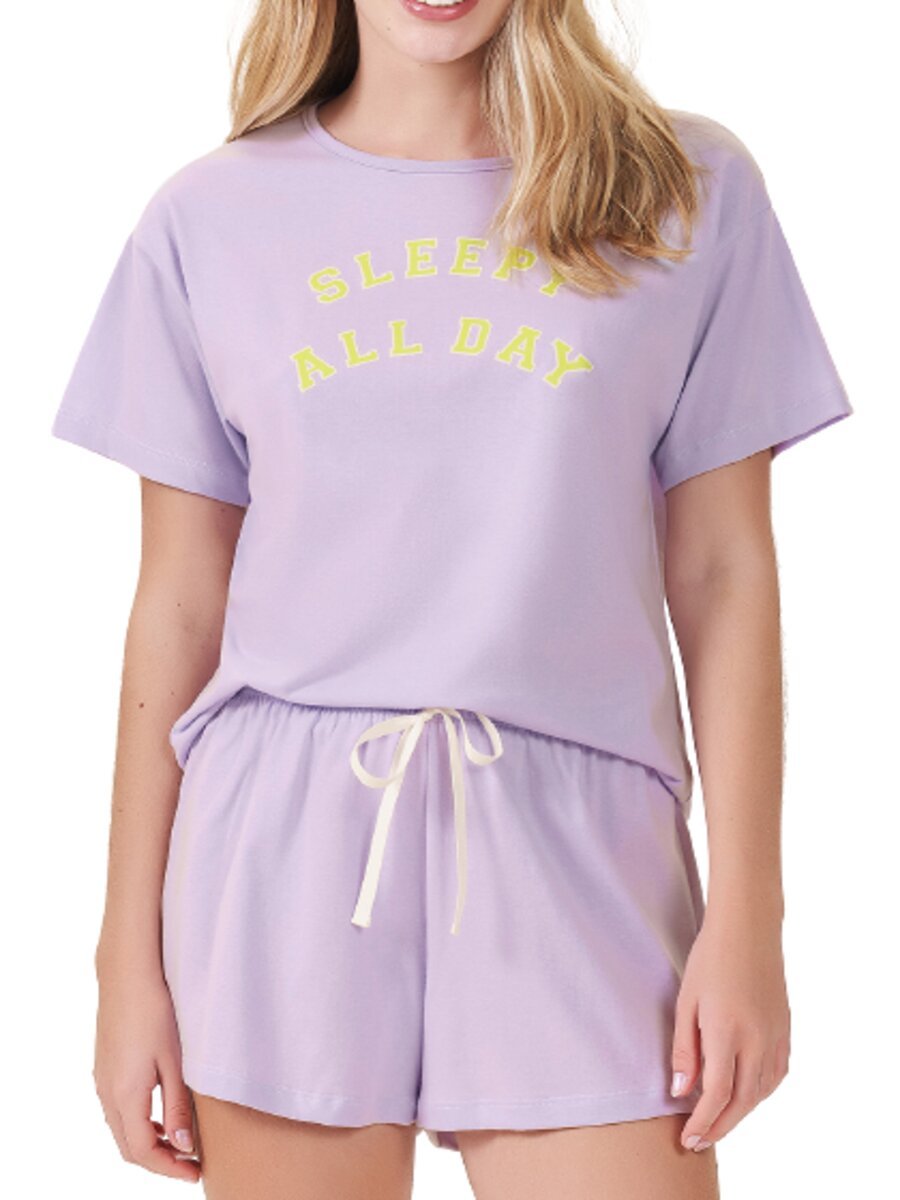 Pijama Feminino Curto Espaço Pijama 4010035