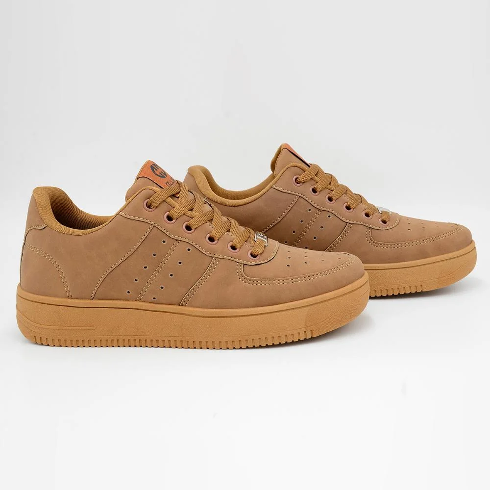 Kit 2 Tênis Street Ollie Juvenil Kings Menino Conforto Marrom/Preto 2