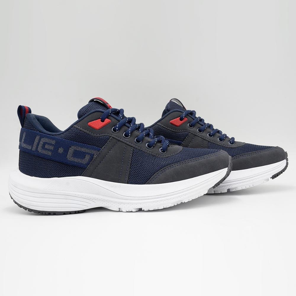 Kit 2 Tênis Ollie Academia Virtus Caminhada Azul/Branco 2