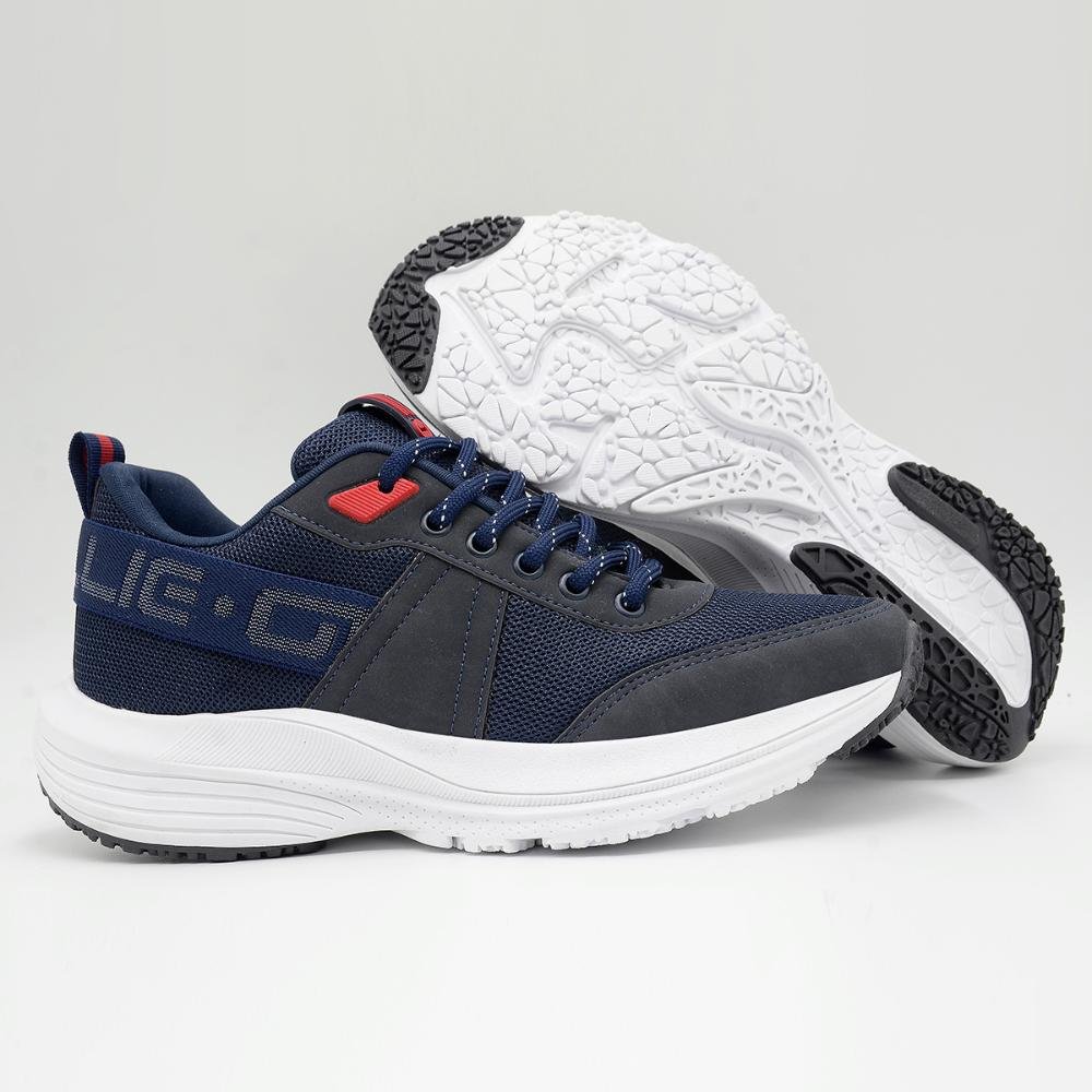 Kit 2 Tênis Ollie Academia Virtus Caminhada Azul/Branco 3