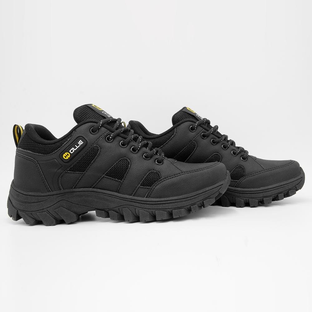 Kit 2 Tênis Trekking Ollie Broncos Adventure Trilhas Marrom Escuro/Preto 2