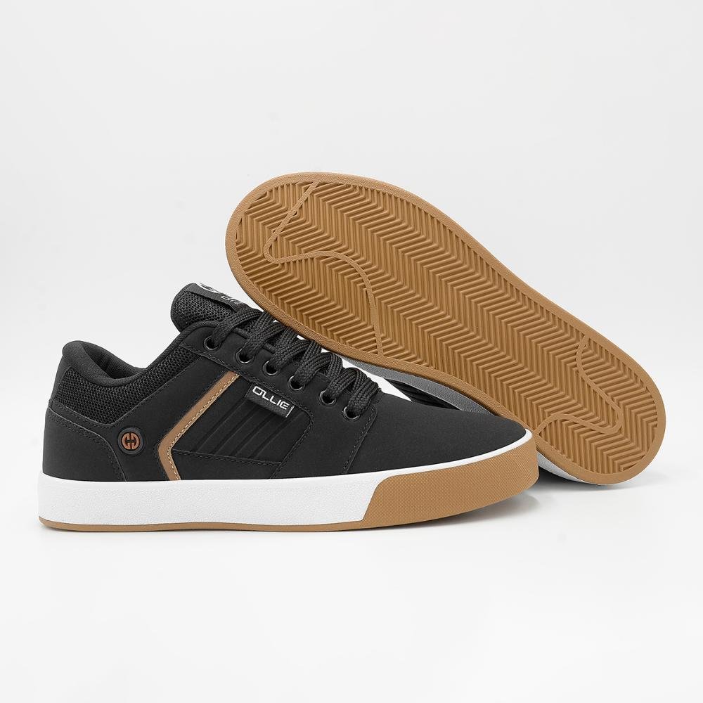 Kit 2 Tênis Street Ollie Masculino Monster Conforto Preto/Branco 3