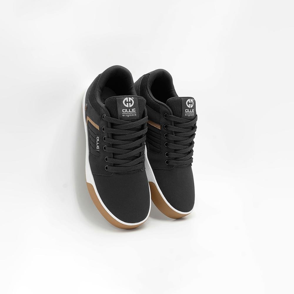 Kit 2 Tênis Street Ollie Masculino Monster Conforto Preto/Branco 6