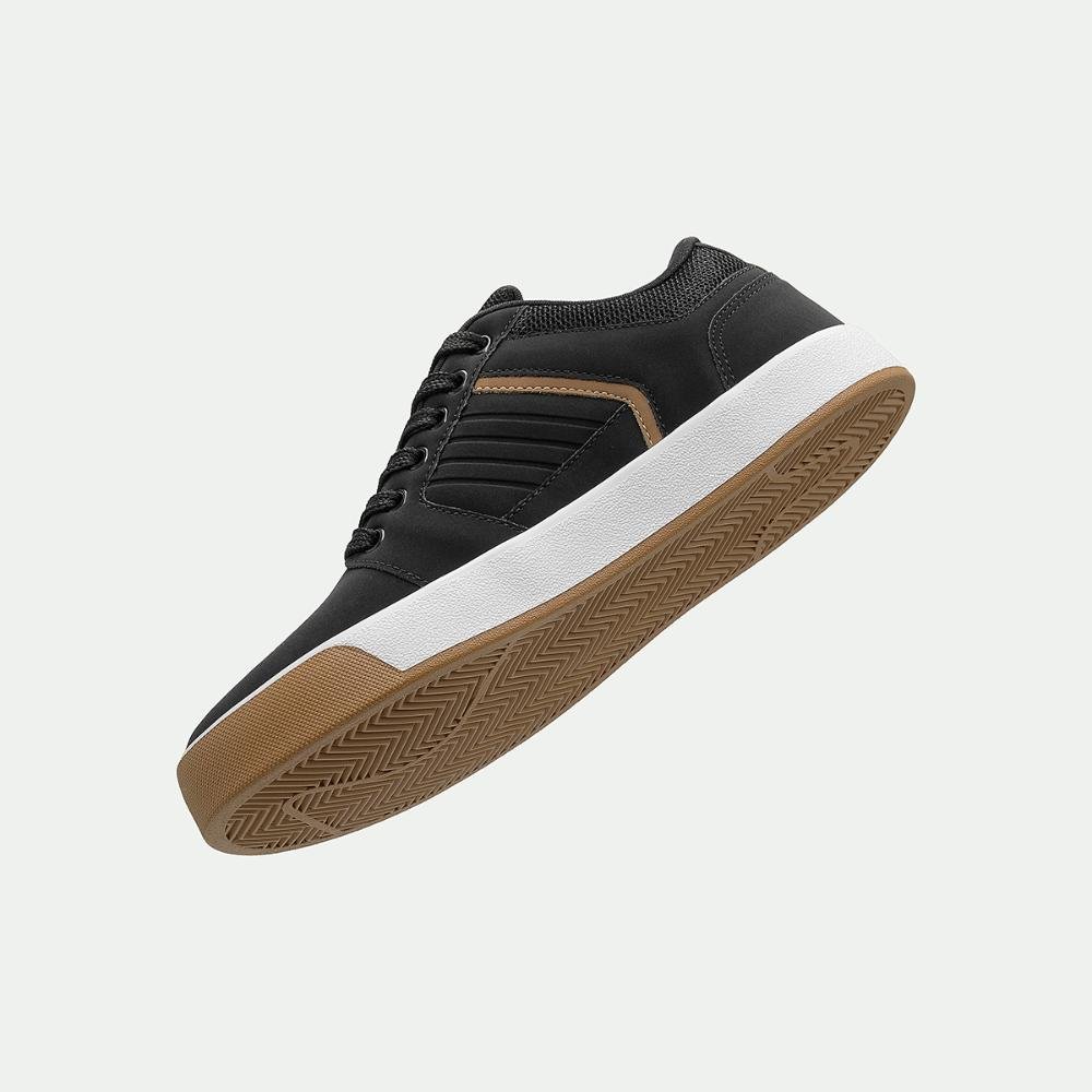 Kit 2 Tênis Street Ollie Juvenil Monster Menino Conforto Preto/Branco 7