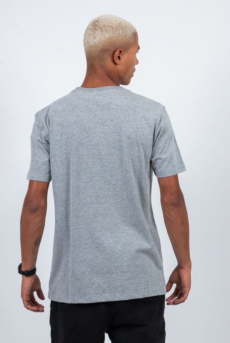 Camiseta Slim Fit Stockton Nicoboco - Mescla (24133) Cinza 2