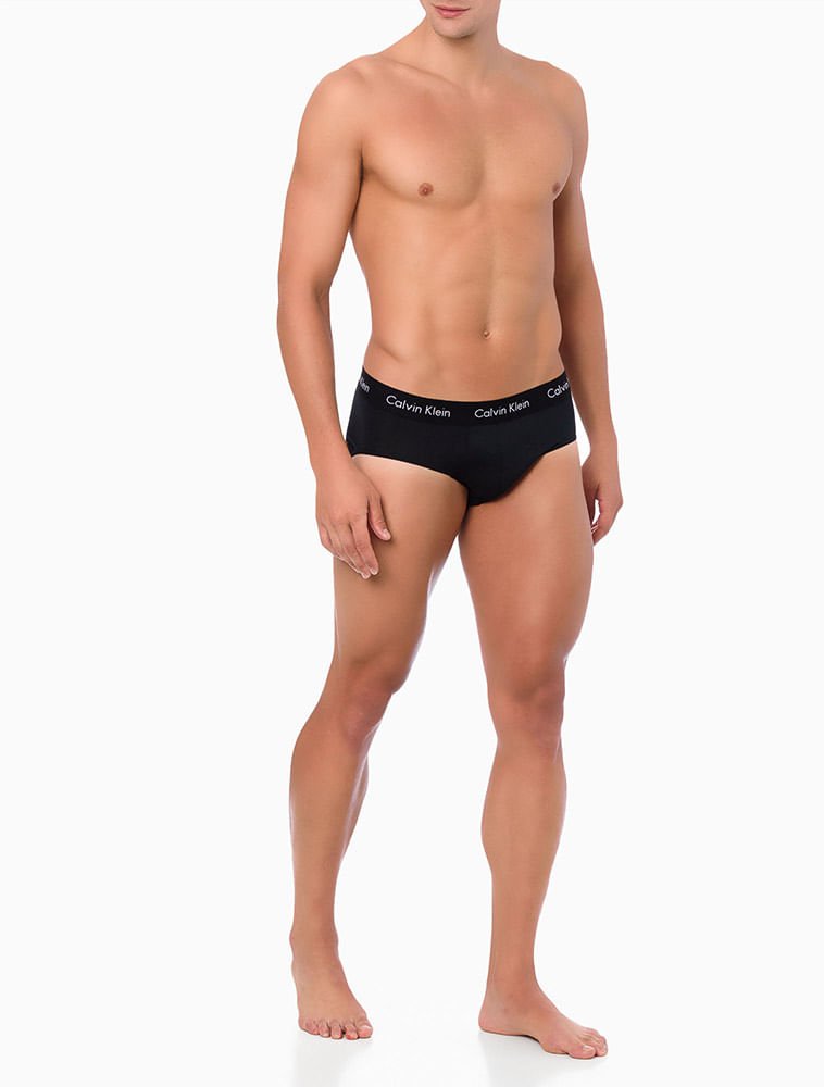 Cueca Brief de Modal Calvin Klein Underwear - Preto Preto 2