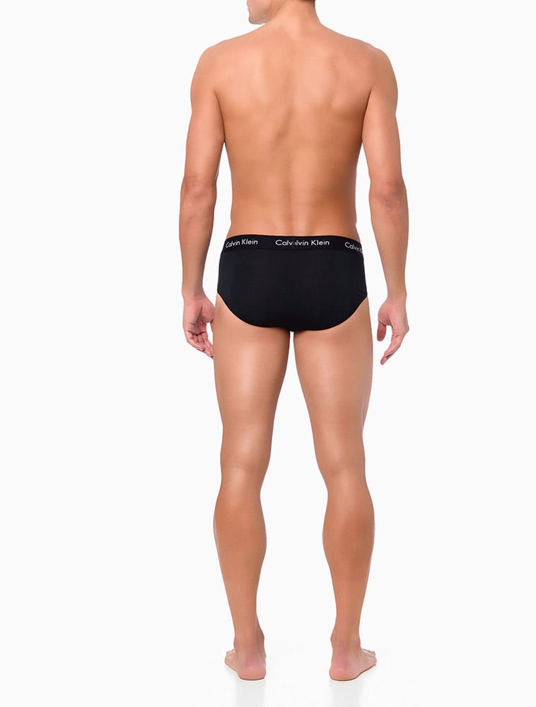 Cueca Brief de Modal Calvin Klein Underwear - Preto Preto 3