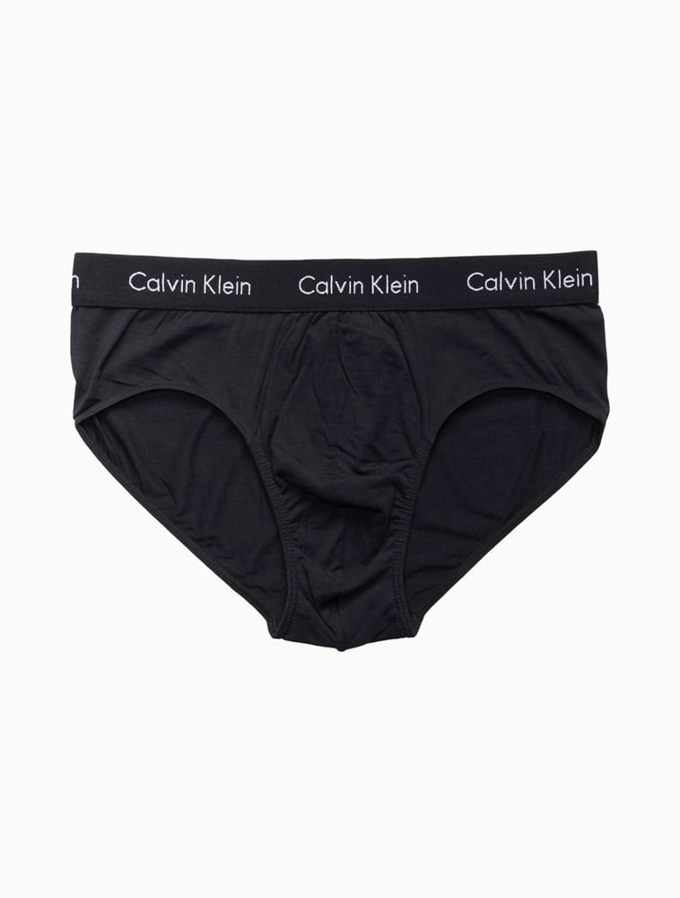 Cueca Brief de Modal Calvin Klein Underwear - Preto Preto 4