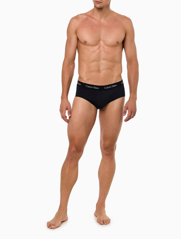Cueca Brief de Modal Calvin Klein Underwear - Preto Preto 3