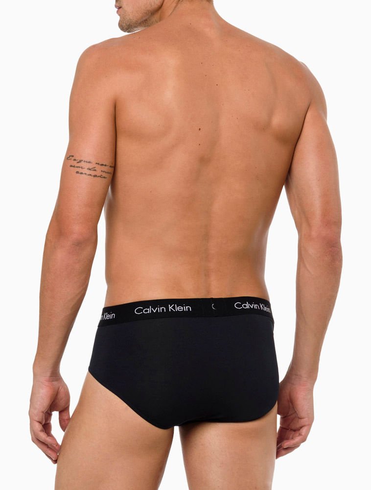 Cueca Brief de Modal Calvin Klein Underwear - Preto Preto 4