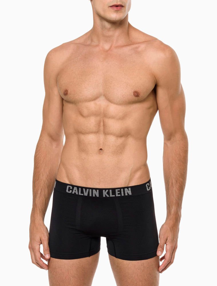 Kit 2 Underwear Trunk Seamless Sem Costura Cueca Calvin Klein - Multicolor Multicores 4