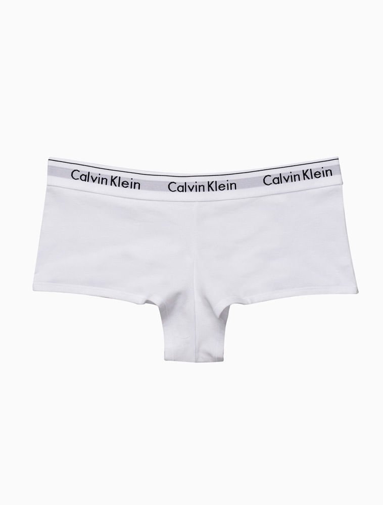Boyshort Modern Cotton Calvin Klein Underwear - Branco