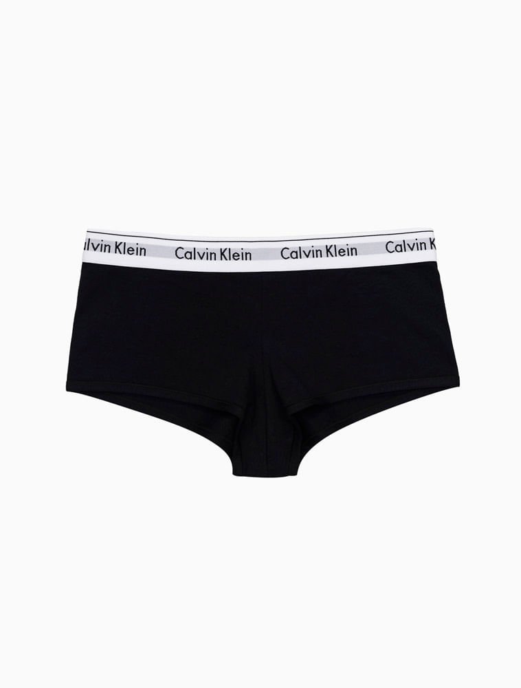 Boyshort Modern Cotton Calvin Klein Underwear - Preto Preto 4