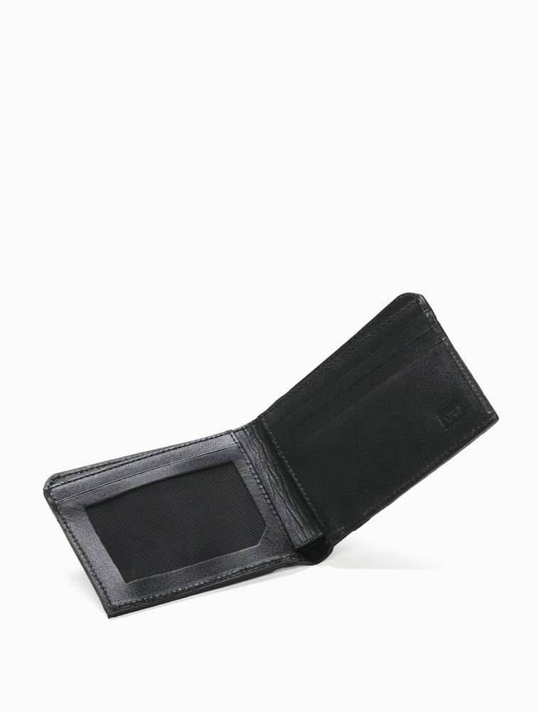 Carteira Masculina Queima Calvin Klein - Preto Preto 3