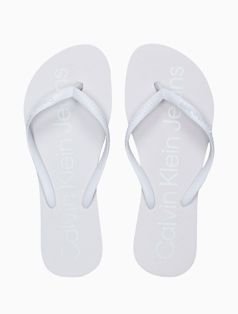 Chinelo Ckj Basic - Branco 2 Branco 2