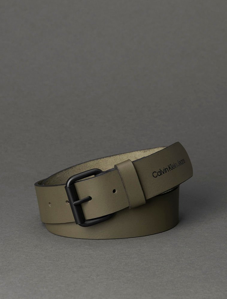 Cinto Masculino Floater Calvin Klein Jeans - Militar Bege 1