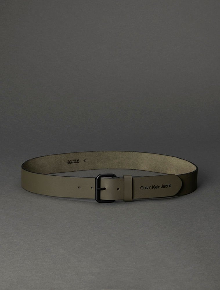 Cinto Masculino Floater Calvin Klein Jeans - Militar Bege 3