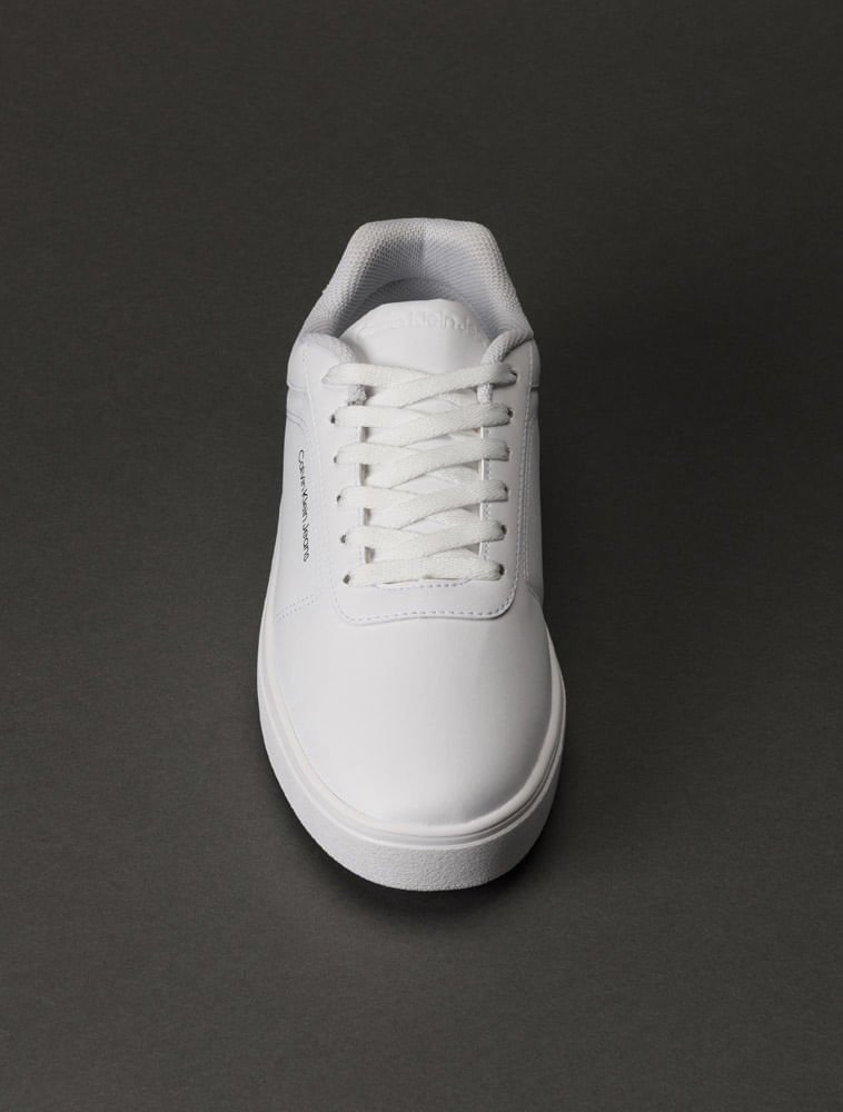 Tênis Ck Basic Calvin Klein Jeans - Branco Branco 4