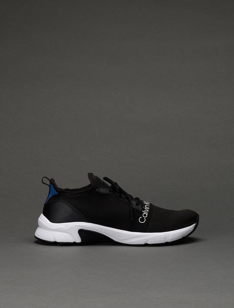 Tênis Ckj Baixo New Runner Neoprene - Preto