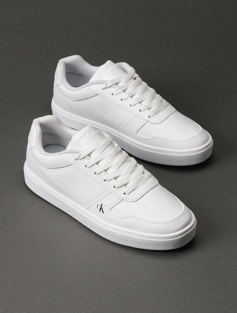 Tênis Ck Basic - Branco Branco 2