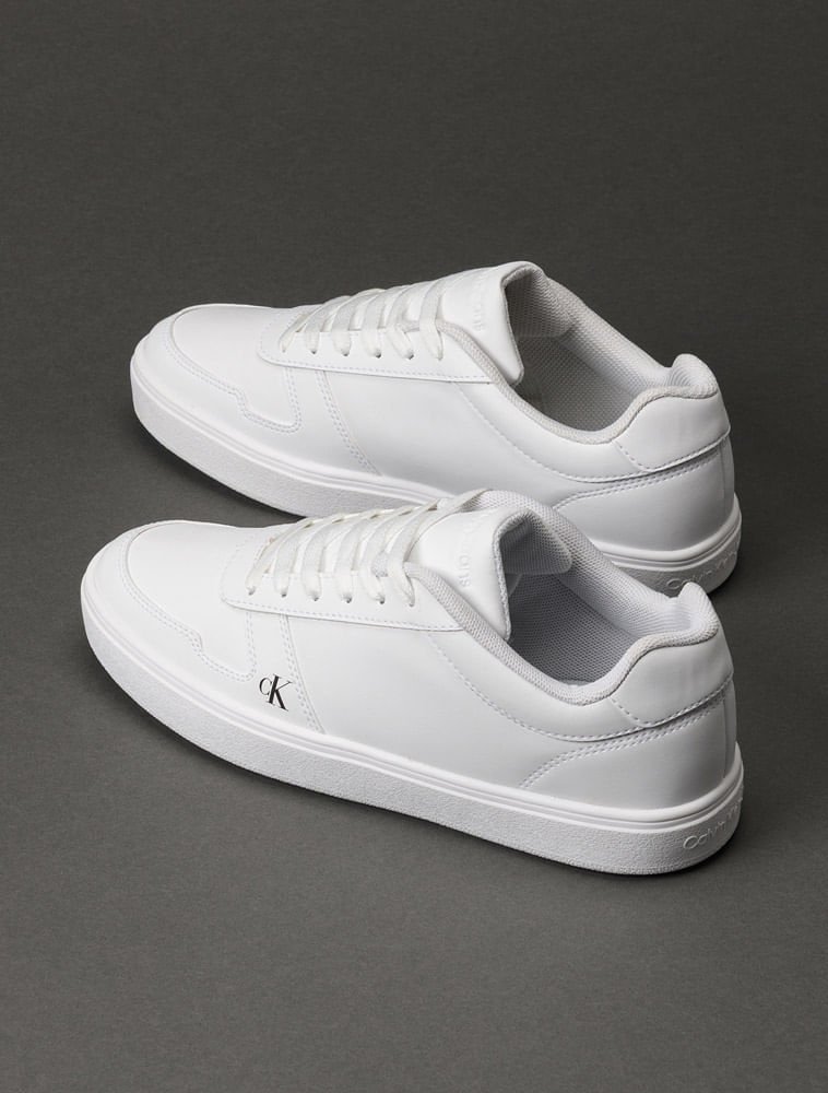 Tênis Ck Basic - Branco Branco 3