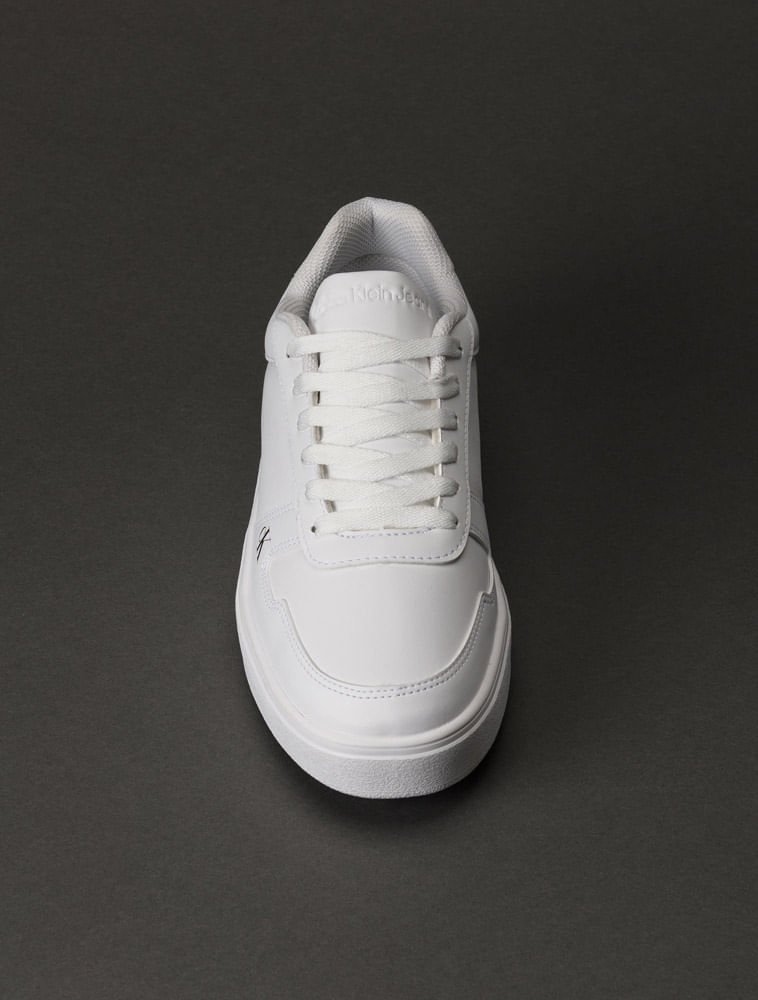 Tênis Ck Basic - Branco Branco 4