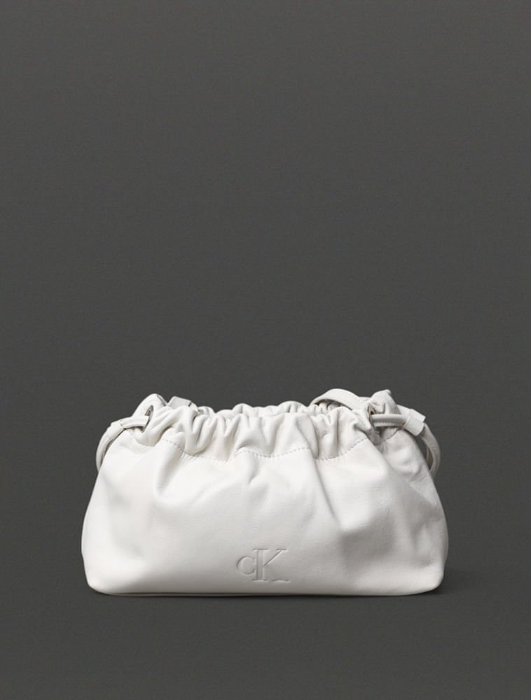 Bolsa Média Feminina Soft Calvin Klein Jeans - Off White