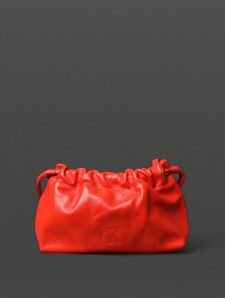 Bolsa Média Feminina Soft Calvin Klein Jeans - Vermelho Vermelho 1