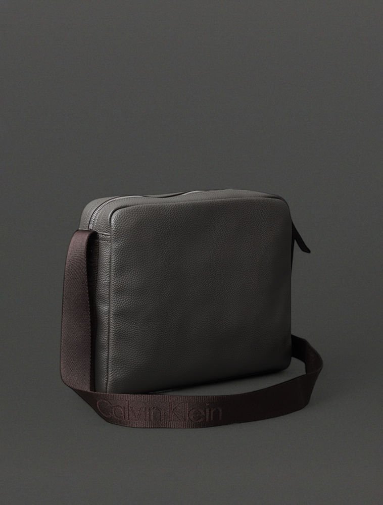 Bolsa Masculina Transversal Cargo Calvin Klein Jeans - Capuccino Capuccino 2