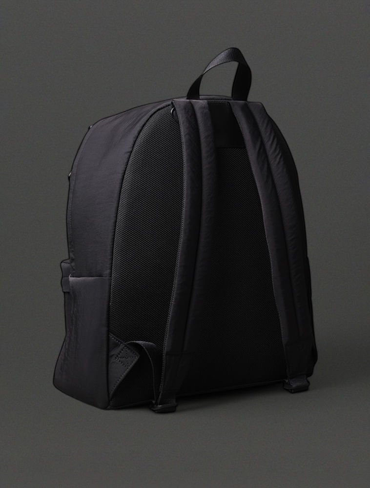 Mochila Masculina Nylon Calvin Klein Jeans - Preto Preto 2