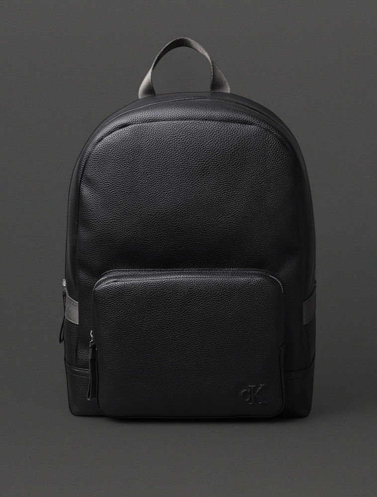 Mochila Masculina Cargo em Pu Calvin Klein Jeans - Preto