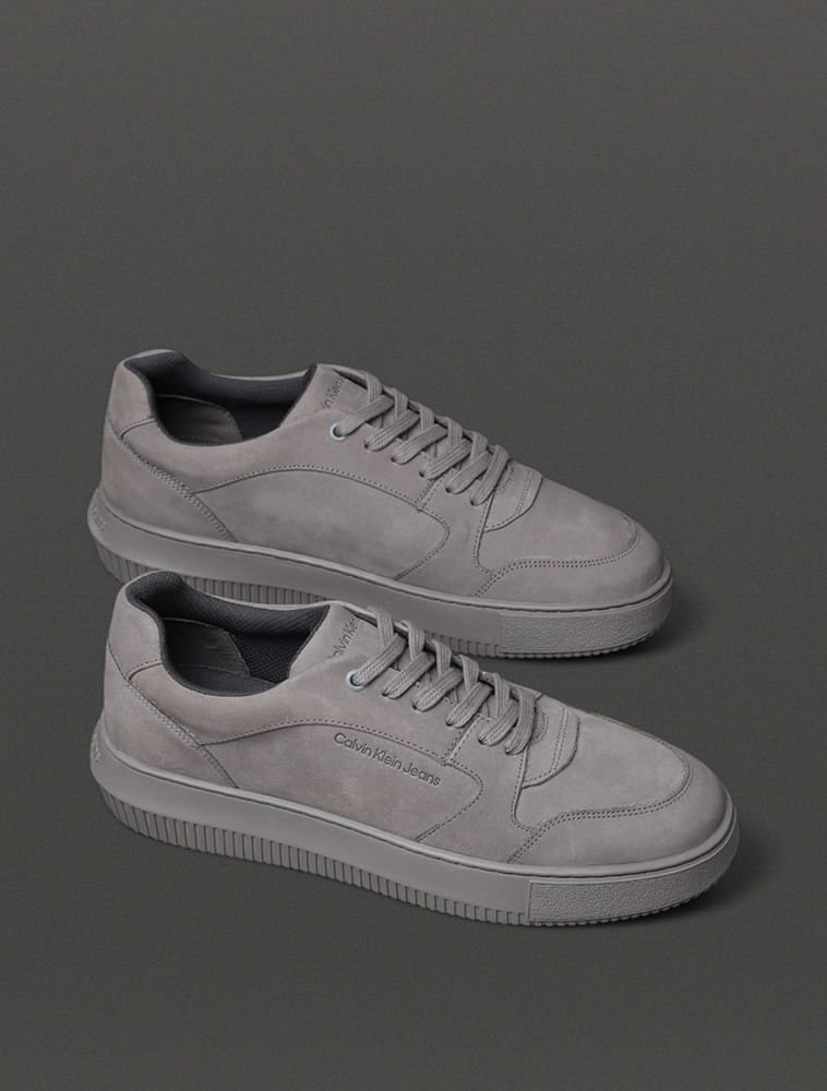 Tênis Masculino Chunky Unicolor Calvin Klein Jeans - Cinza Médio Cinza 2