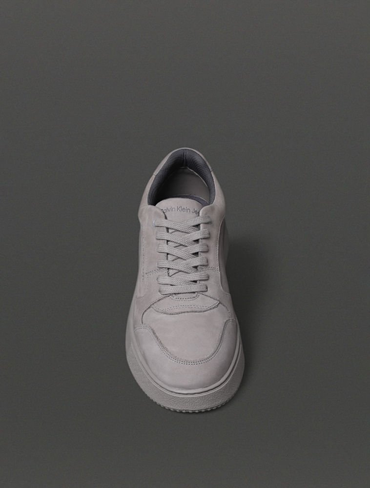 Tênis Masculino Chunky Unicolor Calvin Klein Jeans - Cinza Médio Cinza 4