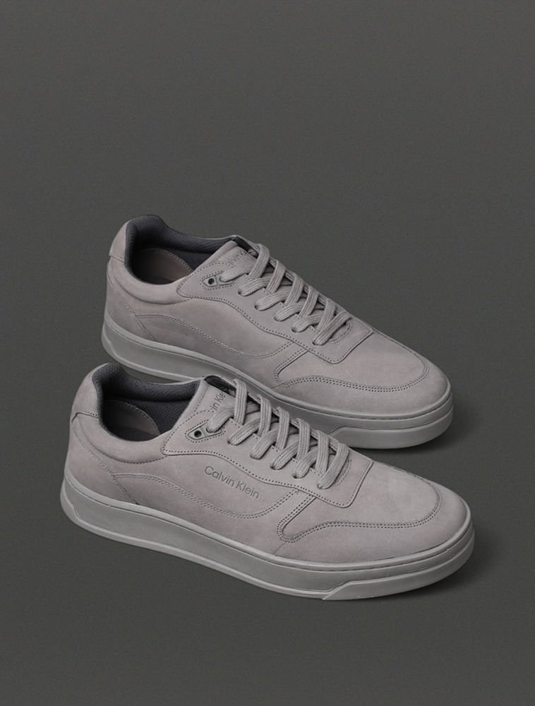 Tênis Masculino Layers Unicolor Calvin Klein - Cinza Médio Cinza 2