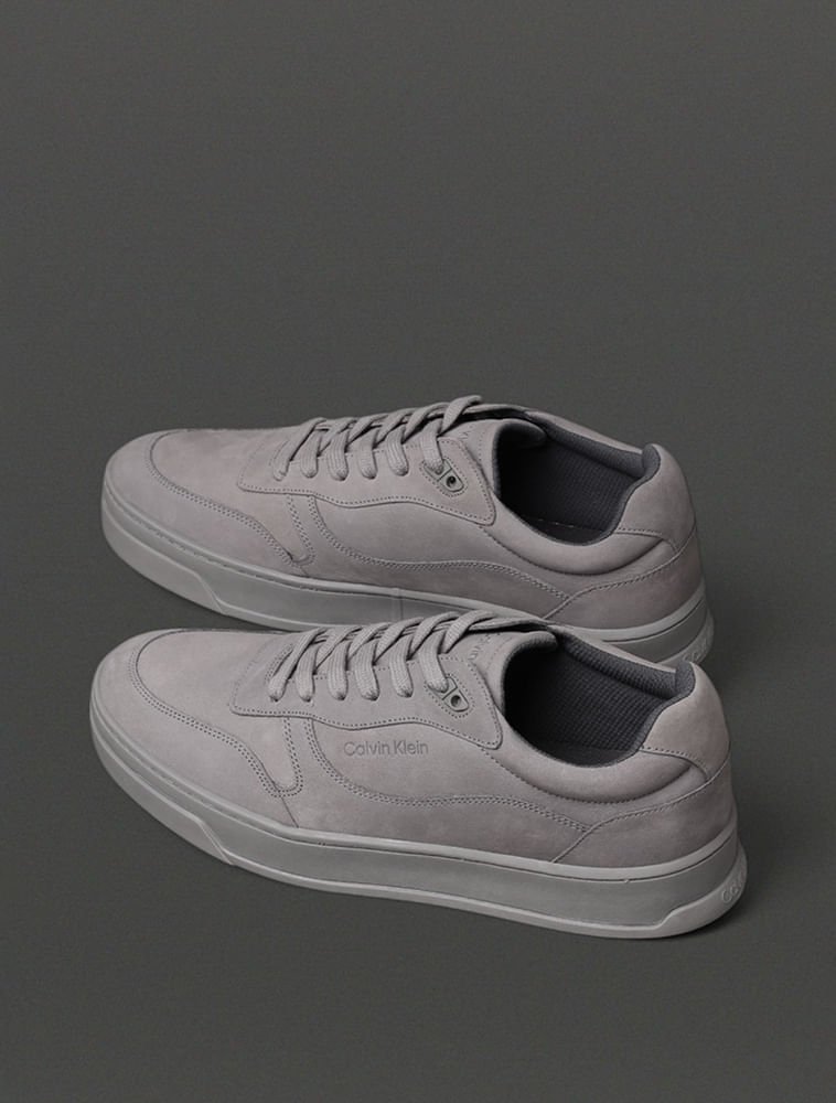 Tênis Masculino Layers Unicolor Calvin Klein - Cinza Médio Cinza 3