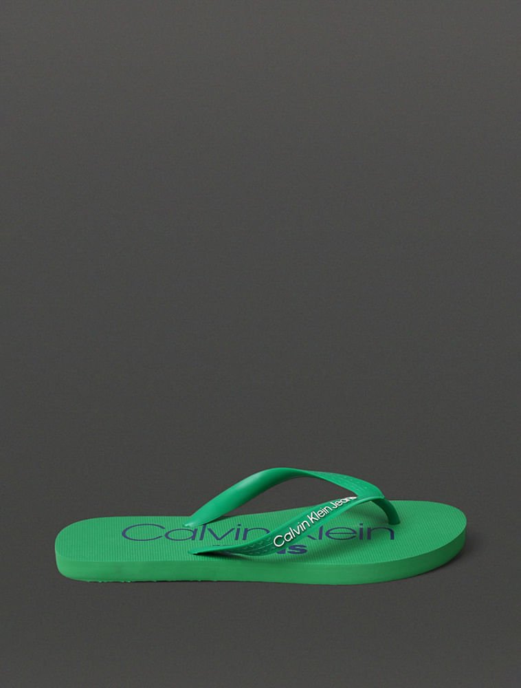 Chinelo Masculino Calvin Klein Jeans - Verde Médio