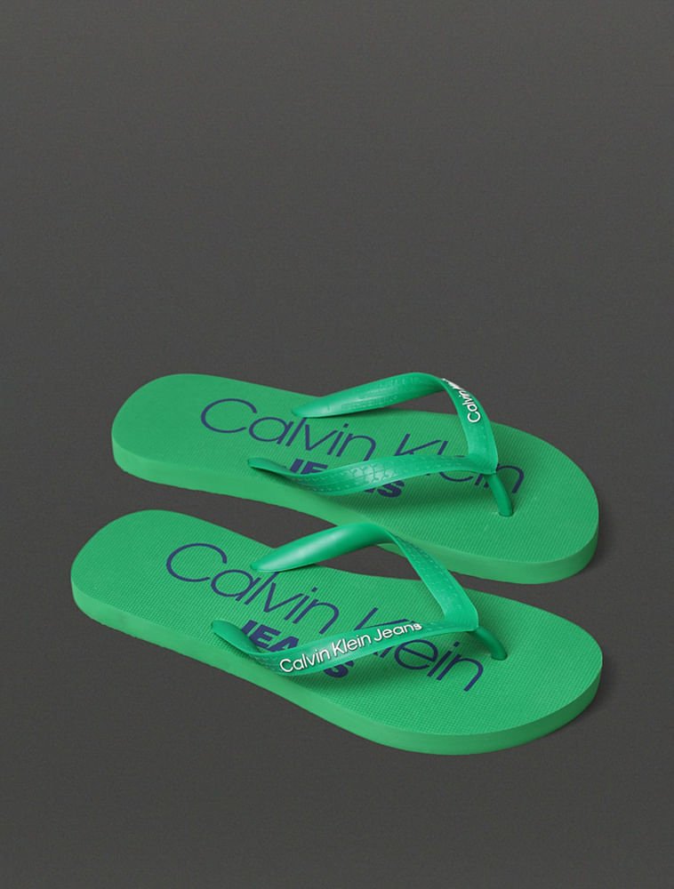 Chinelo Masculino Calvin Klein Jeans - Verde Médio Verde 2