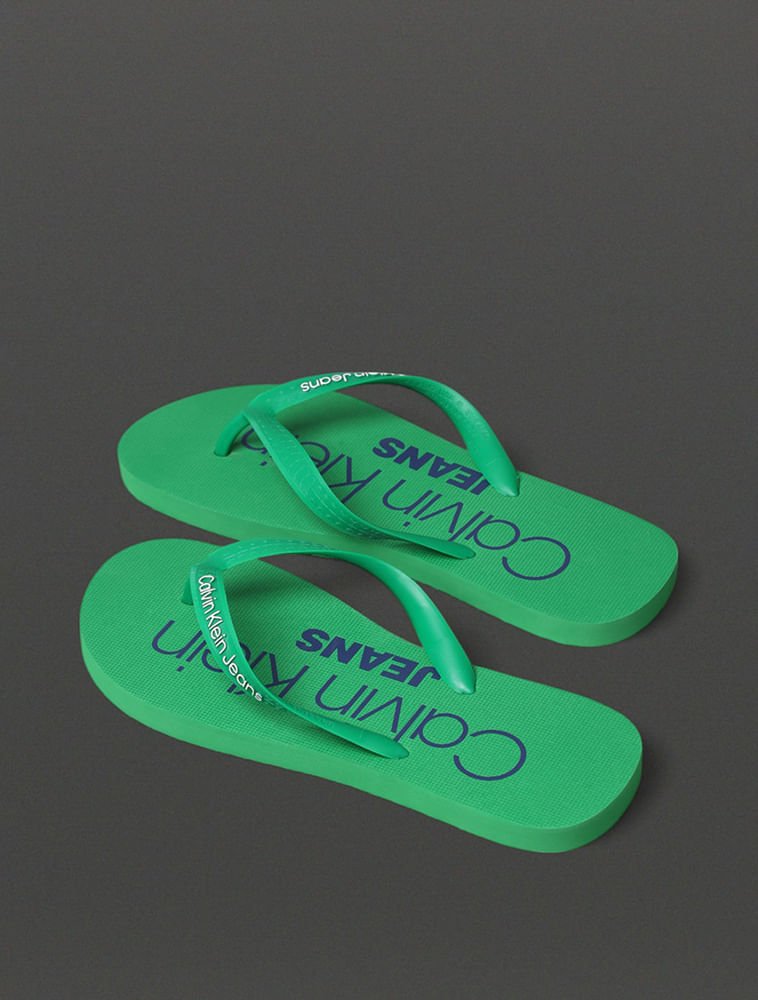 Chinelo Masculino Calvin Klein Jeans - Verde Médio Verde 3