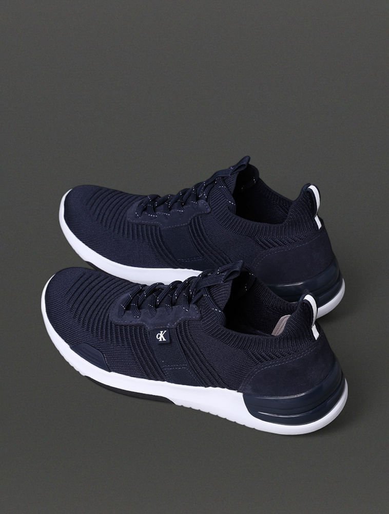 Tênis Masculino Air Knitting Flexible Calvin Klein Jeans - Marinho Azul Marinho 3