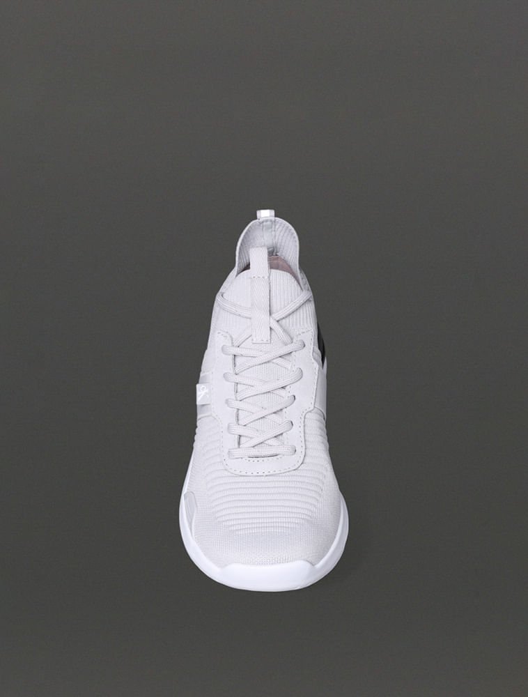 Tênis Masculino Air Knitting Flexible Calvin Klein Jeans - Cinza Claro Cinza Claro/Preto 4