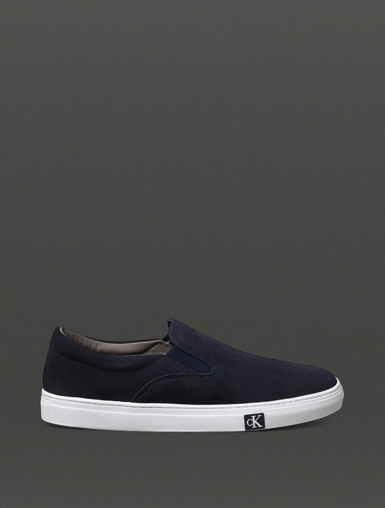 Tênis Masculino Project Slip On Calvin Klein Jeans - Marinho