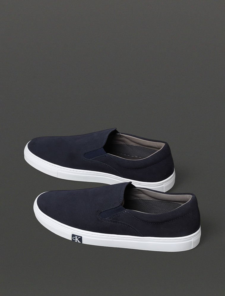 Tênis Masculino Project Slip On Calvin Klein Jeans - Marinho Azul Marinho 3