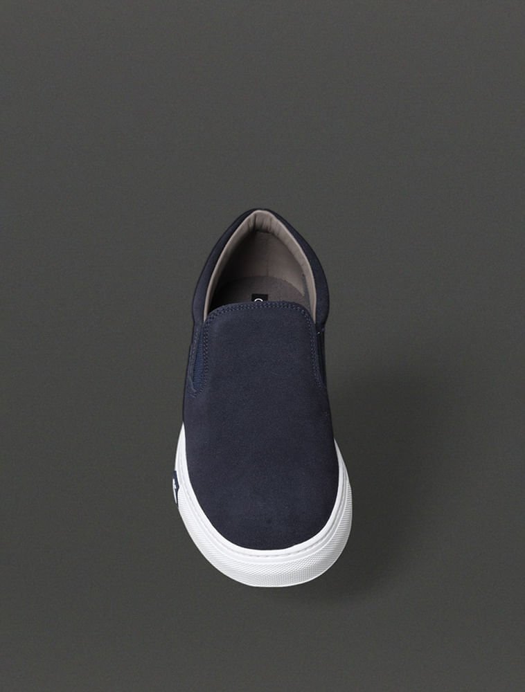 Tênis Masculino Project Slip On Calvin Klein Jeans - Marinho Azul Marinho 4