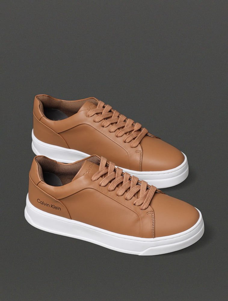 Tênis Feminino Couro Calvin Klein - Havana Havana 2